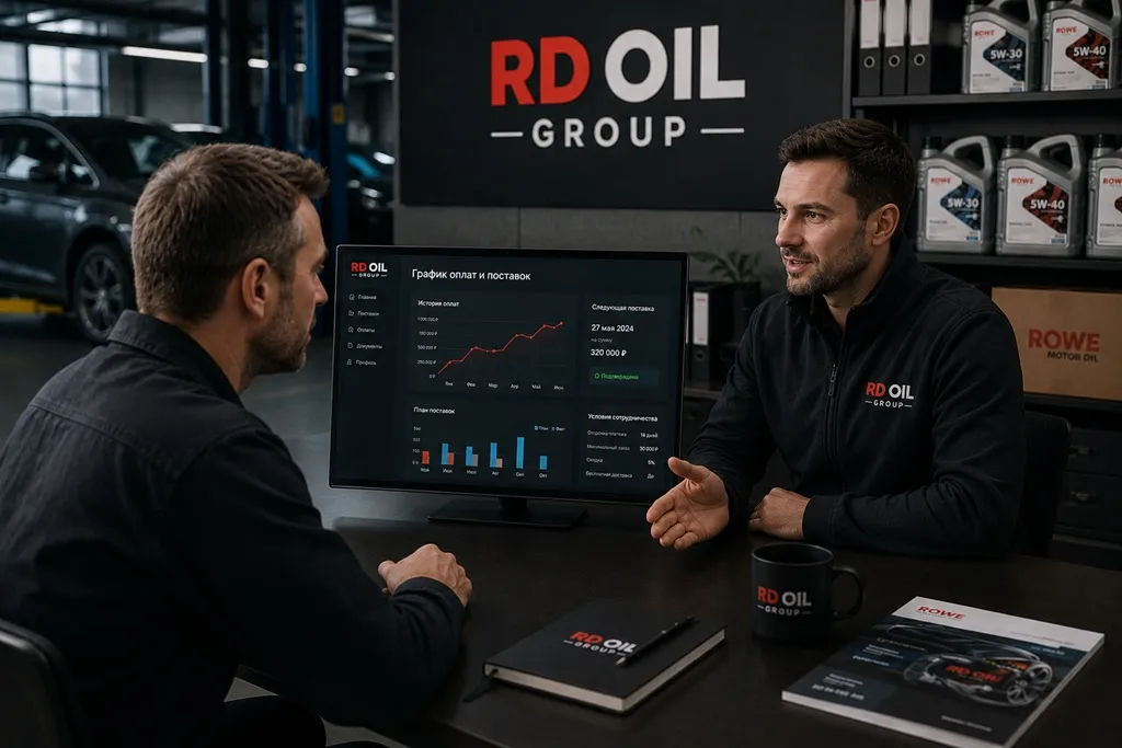 Рассрочка на продукцию RD Oil Group