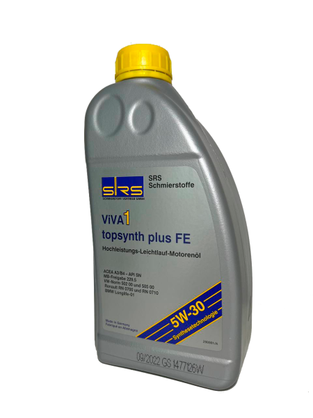 VIVA 1 topsynth Plus FE 5W-30 1л